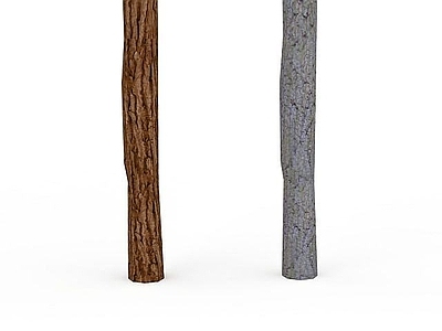 现代其他景观小品 园林小品树干