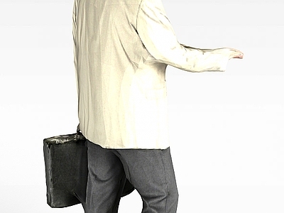 现代虚拟人物 人物商务男人