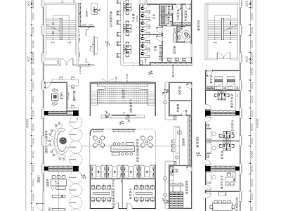现代其他公共建筑 阳光房 平面图