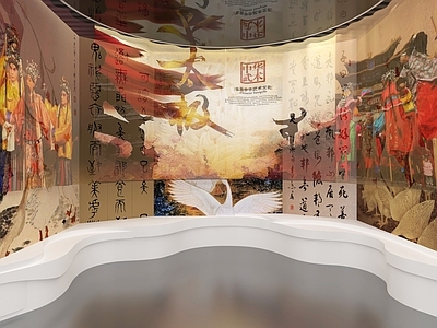 现代非遗展厅 非遗文化展厅