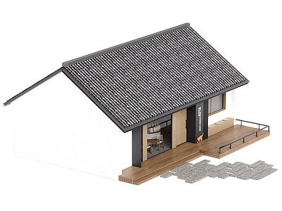 现代其他商业建筑 景区咖啡店