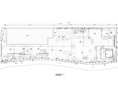 新中式庭院 新中式庭院景观 施工图
