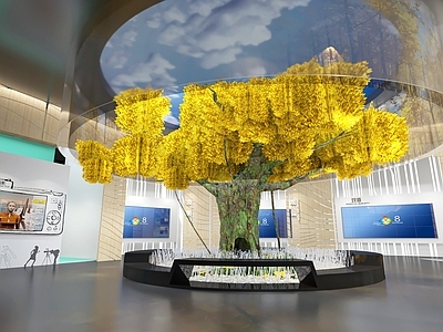 现代城市展厅 生态旅游规划展厅