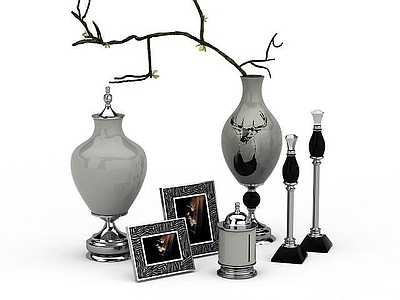 现代花瓶摆设品