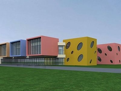 现代幼儿园 幼儿园建筑