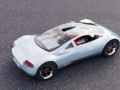 汽车 白色奥迪跑车