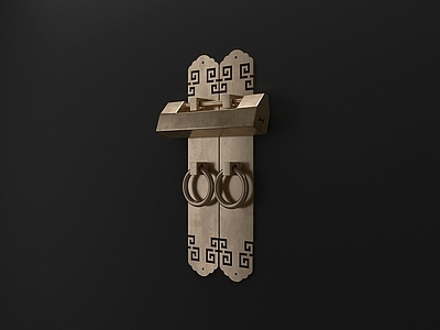 锁 钥匙 中式锁