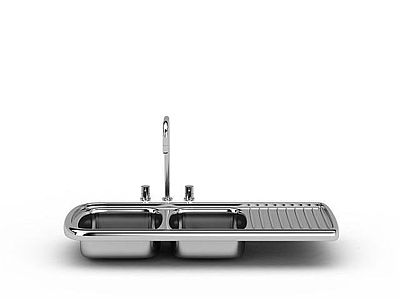 现代厨房洗菜池