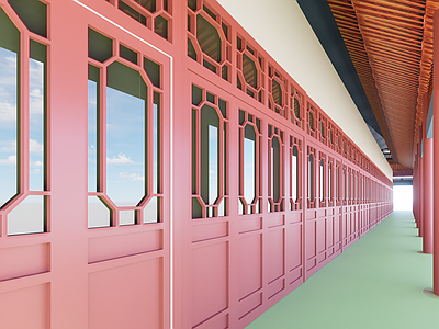 中式古建筑 古建