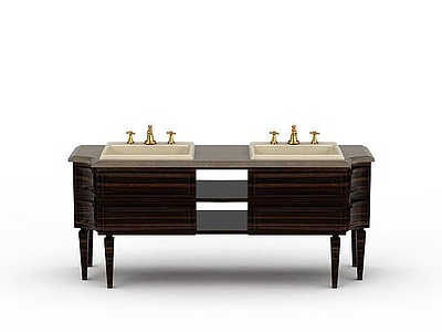 现代高档洗菜池组合