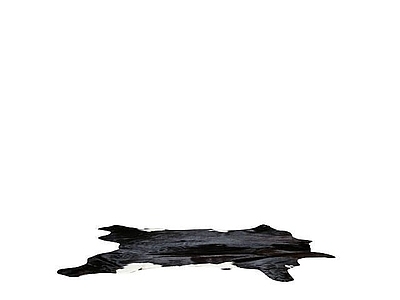 现代熊皮地毯