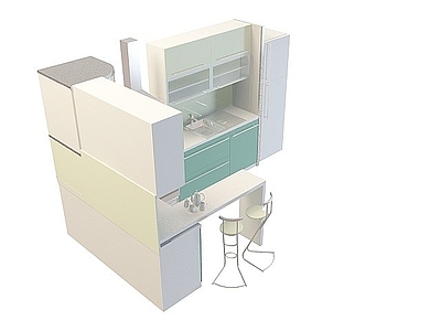 现代小户型橱柜