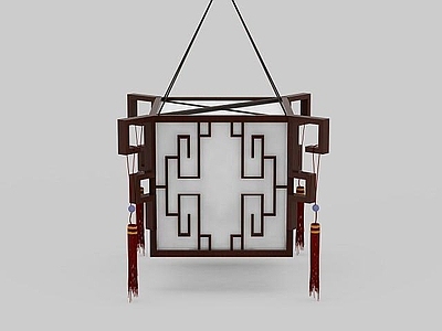 现代封闭式厨房 中式餐厅吊灯