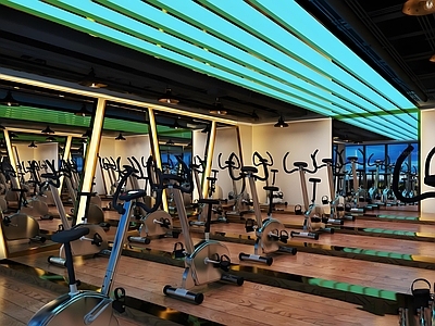 现代健身房 健身房