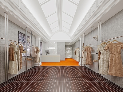现代服装店 现代 女装店