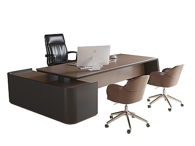 现代办公桌椅 办公椅 老板办公桌椅 班台桌椅