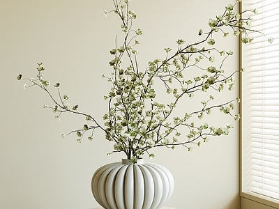 现代中古花艺 现代花瓶花艺