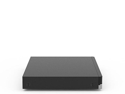 现代黑色DVD播放器