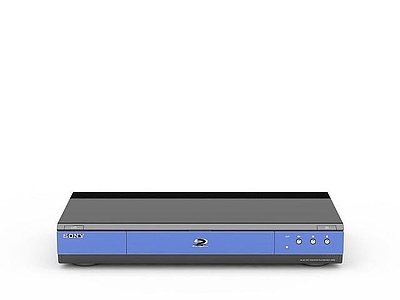 现代蓝色索尼DVD