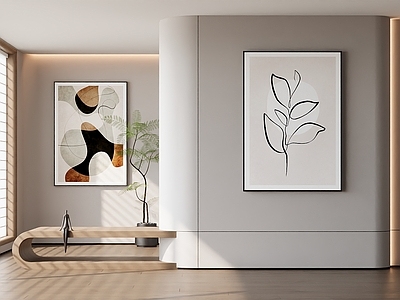 现代极简挂画 客厅挂画 玄关挂画 书房挂画 办公室挂画