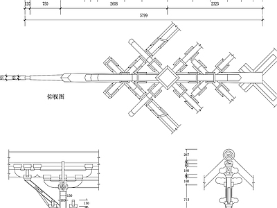 斗拱节点 斗拱 施工图