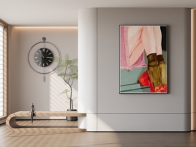 现代奶油挂画 女孩房挂画 办公室挂画 极简 北欧