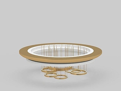 现代灯具组合 水晶吸顶灯