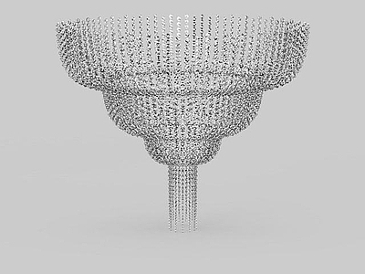 现代灯具组合 水晶吸顶灯