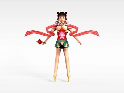 现代虚拟人物 哪吒