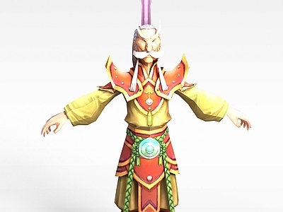 现代虚拟人物 仙侠游戏角色