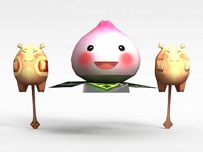 现代娱乐器材 桃子小精灵