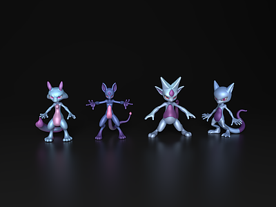 虚拟人物 二次元动漫 二次元 动漫 幻兽 幽灵 小幽灵 小鬼 文创 手办