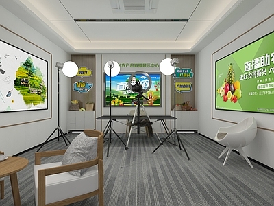 现代直播间 直播间 农产品直播间 乡村直播间 助农直播