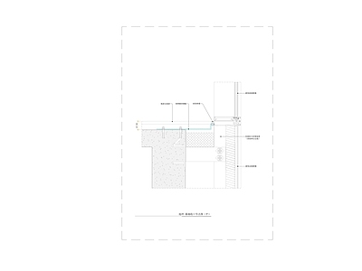 地面综合节点 幕墙收口节点图 施工图