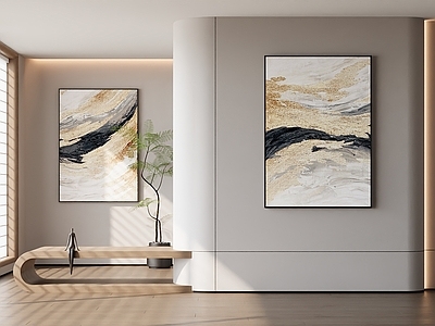 现代轻奢挂画 客厅挂画 玄关挂画 办公室挂画 书房挂画