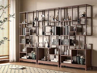 中式博古架 博古架