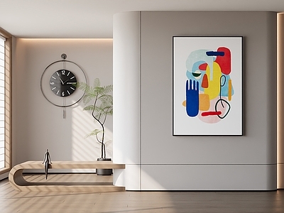 北欧原木挂画 女孩房挂画 办公室挂画 客厅挂画