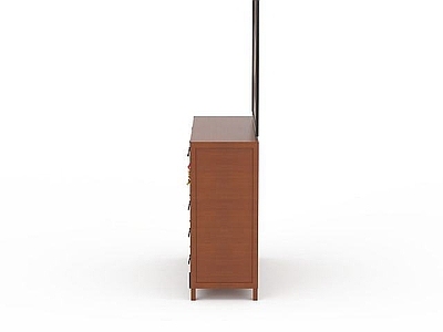 现代创意木制柜子