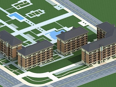 欧式学生宿舍 简欧风格宿舍建筑