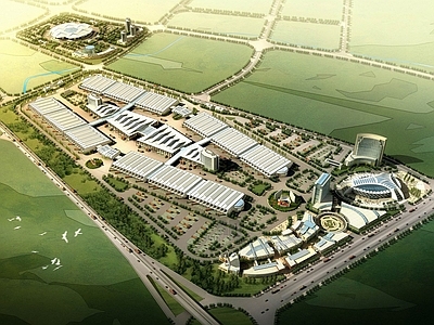 现代厂房 昆明农产品博鉴中 商业街 农贸市场
