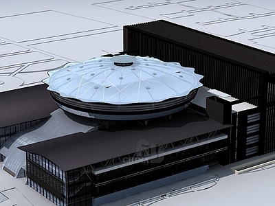 现代图书馆 现代多层公建 博物馆 图书馆建筑