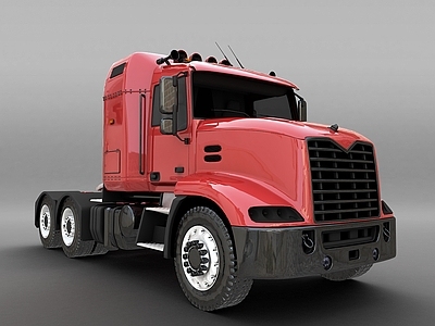 现代红色Mack Pinnacle
