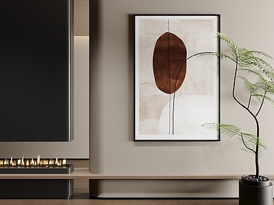 意式极简挂画 客厅挂画 玄关挂画 办公室挂画 书房挂画 茶室挂画