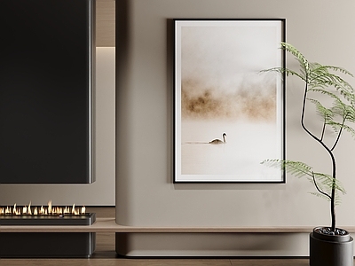 中古侘寂挂画 书房挂画 客厅挂画 茶室挂画 玄关挂画 办公室挂画