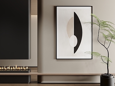 意式北欧挂画 客厅挂画 玄关挂画 办公室挂画 书房挂画 茶室挂画
