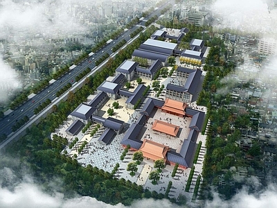 中式厂房 陕西榆林毛纺厂 工厂厂房