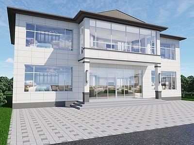 新中式现代其他农业建筑 二层别墅