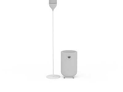 现代白色加湿器