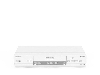 现代白色DVD