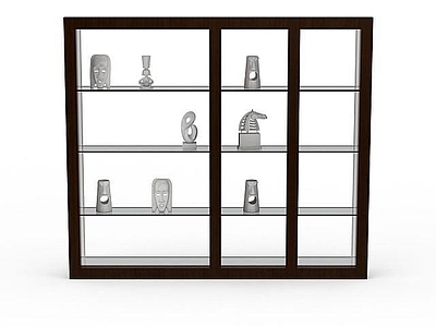 现代衣柜 客厅展示柜